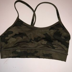 Camo lululemon sports bra